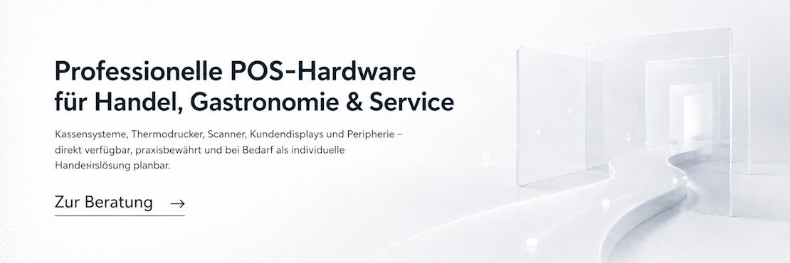 Professionelle POS-Hardware für Handel, Gastronomie & Service